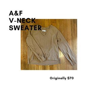 Abercrombie and Fitch Soft A&F Cozy V-Neck Sweater